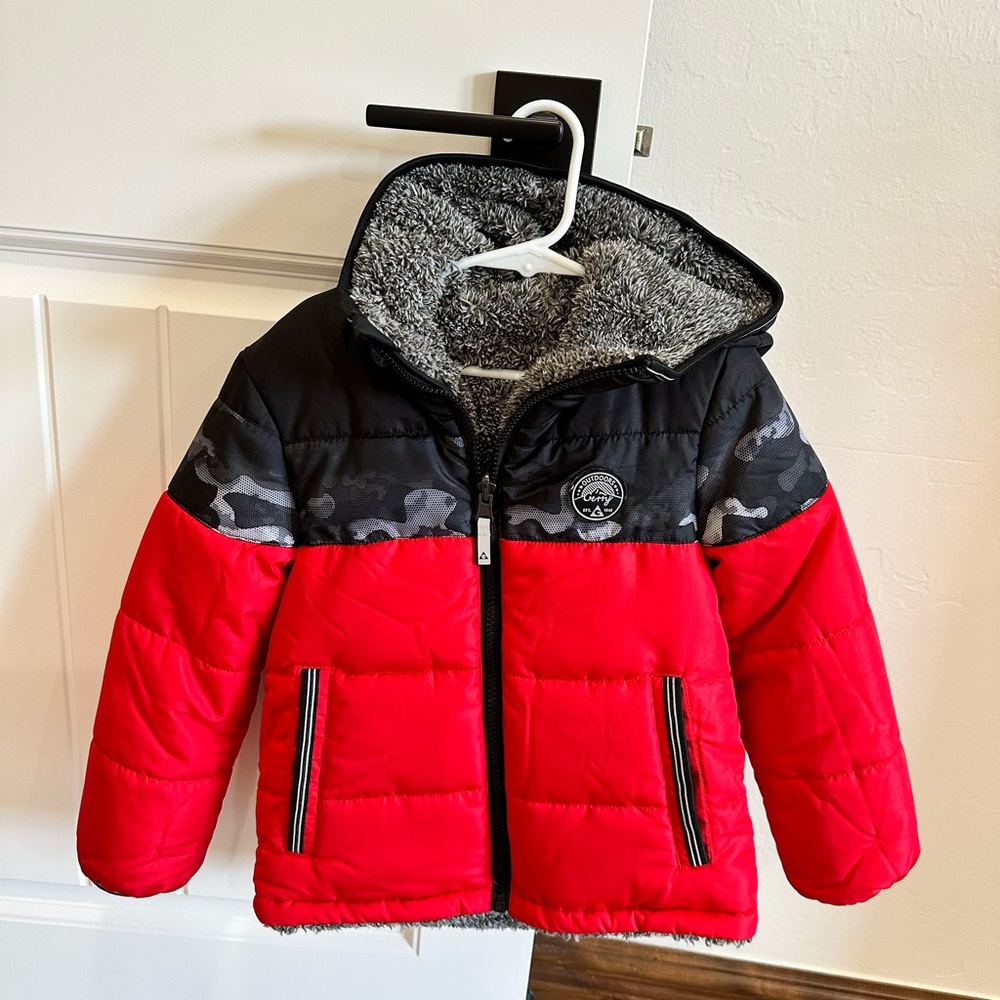 Boys reversible winter jacket